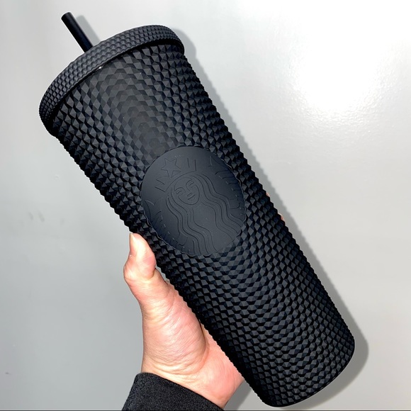 Starbucks 2021 Black Matte Studded Bling Venti cup